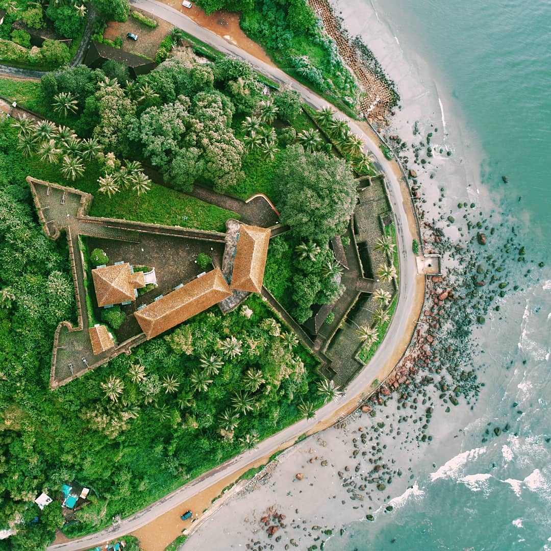 Reis Magos Church Sightseeing from a Yacht in Goa