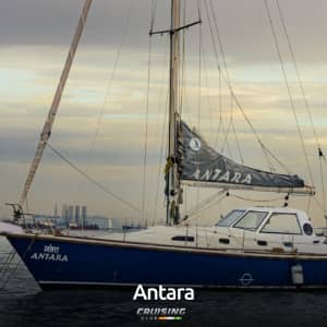 Antara Sailboat for hire in Goa.