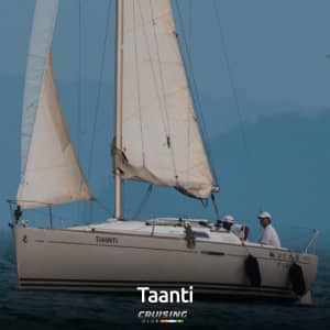 Taanti Sailboat for hire in Goa.