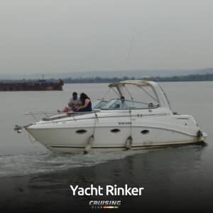 Rinker Private Yacht for hire in Goa. Book this yacht today for your special event.