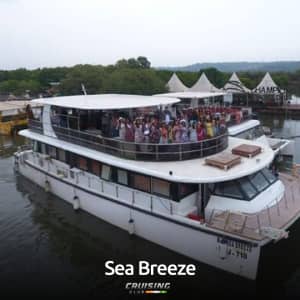 Sea Breeze Yacht for hire in Goa. Book this boat today for your special event.